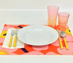 marimekko table placemat, floral table placemat