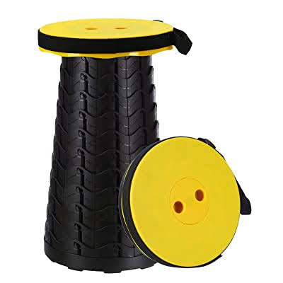Portable expandable stool, telescoping camping stool, portable camping stool, light weight portable stool, expandable stool,