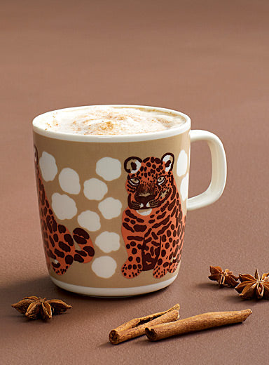 marimekko mug, tiger mug