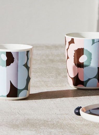 marimekko mug, floral mug