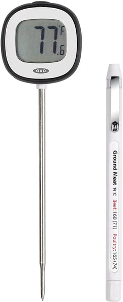 OXO Chef's Precision Instant Read Thermometer, OXO thermometer, digital thermometer,