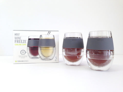 Host Freeze Wine Cooling Cups, set of 2
