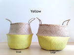 laundry basket, sea grass basket, toy baskets