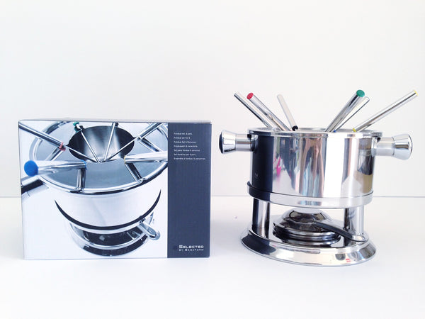 stainless steel fondue pot, hotpot set