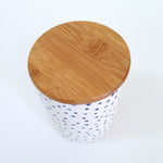 Creative Co-op kitchen storage jar with bamboo lid