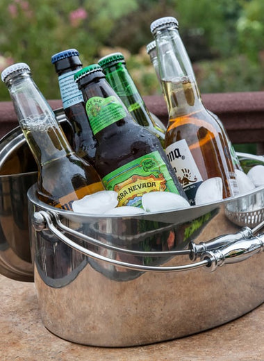 Crafthouse Oval Ice Bucket with Scoop Set