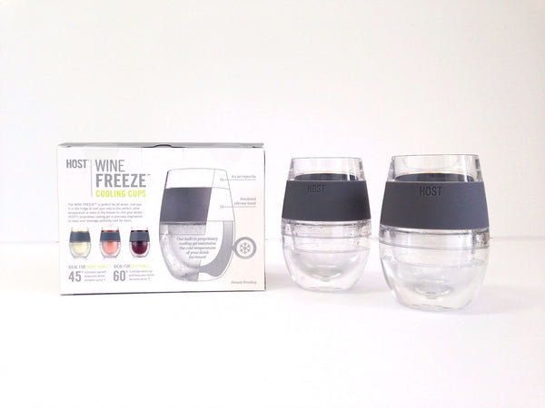 Host Freeze Wine Cooling Cups, Set of 2