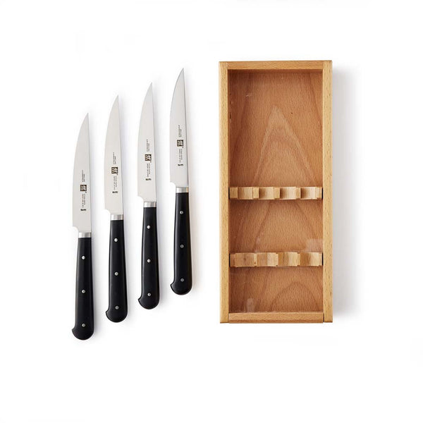 ZWILLING Porterhouse 4-pc Steak Knife Set in Beechwood Box, 4-pc - Kroger